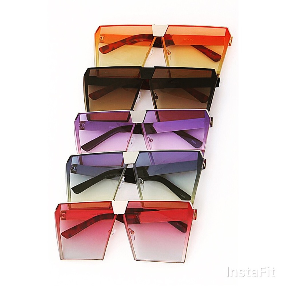 Eclispe Oversized Fashion Sunglasses